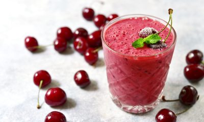 Cherry lime smoothie recipe